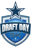 Dallas Cowboys Draft Day 5K logo on RaceRaves