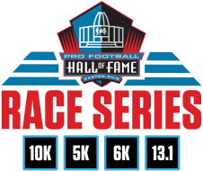 Pro Football Hall of Fame Kickoff 6K logo on RaceRaves