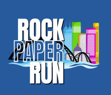 Rock, Paper, Run 5K logo on RaceRaves