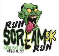 Run, Scream, Run 5K logo on RaceRaves