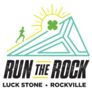 Run the Rock 5K Rockville logo on RaceRaves