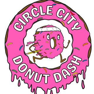 Circle City Donut Dash logo on RaceRaves