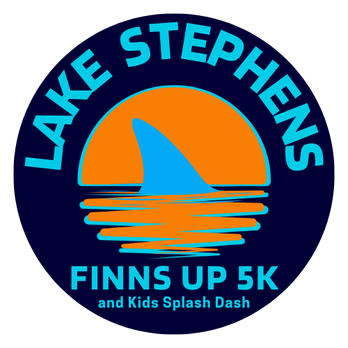 Lake Stephens Finns Up 5K logo on RaceRaves