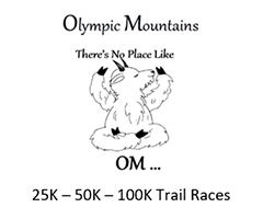 Olympic Mountains Trail Races logo on RaceRaves
