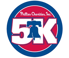 Phillies Charities 5K logo on RaceRaves