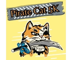 Pirate Cat 5K logo on RaceRaves