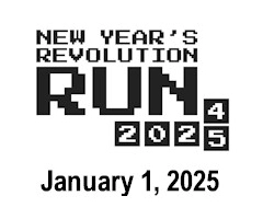 New Year’s Revolution Run logo on RaceRaves
