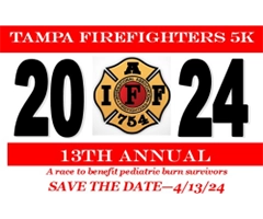 Tampa Firefighters 5K logo on RaceRaves