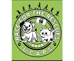 UCAPS Race for the Rescues logo on RaceRaves