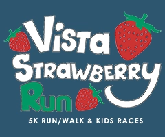 Vista Strawberry Run logo on RaceRaves