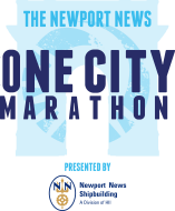 Newport News One City Marathon logo on RaceRaves