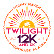 Skinny Raven Twilight 12K & 6K logo on RaceRaves