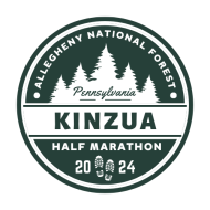 Kinzua Half Marathon & 5K logo on RaceRaves