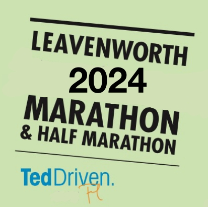 Leavenworth Marathon & Half Marathon logo on RaceRaves
