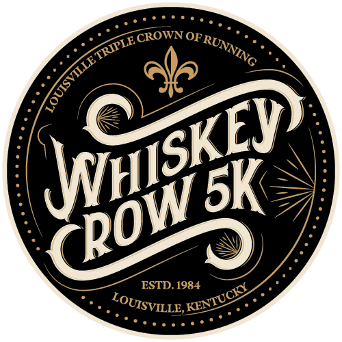 Louisville Triple Crown of Running Whiskey Row 5K logo on RaceRaves