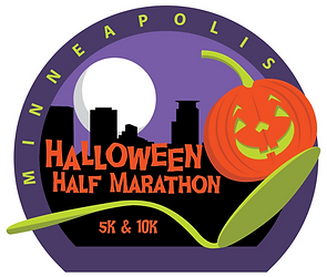 MPLS Halloween 5K, 10K & Half Marathon logo on RaceRaves