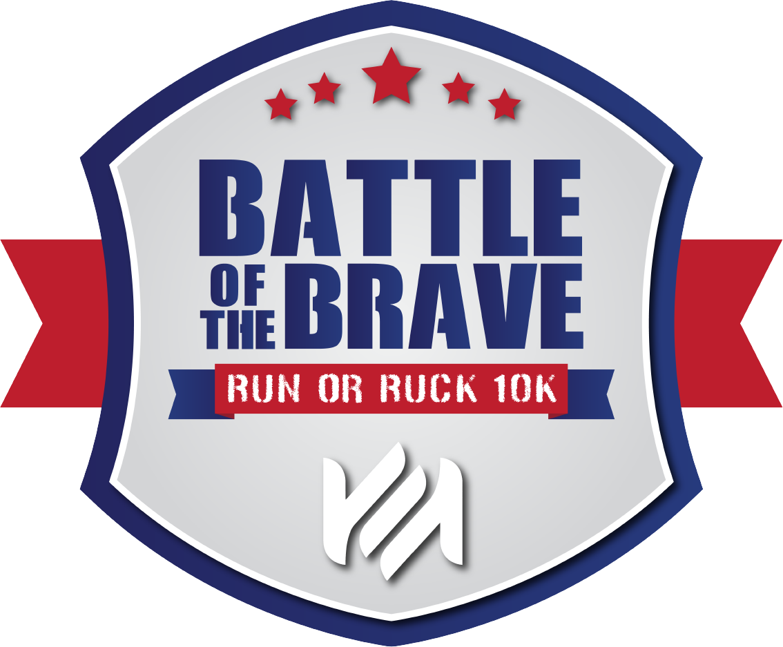 Battle of the Brave Run or Ruck 10K logo on RaceRaves