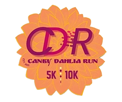 Canby Dahlia Run logo on RaceRaves