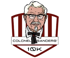 Colonel Sanders 10K logo on RaceRaves