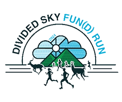 Divided Sky Fun(d) Run logo on RaceRaves