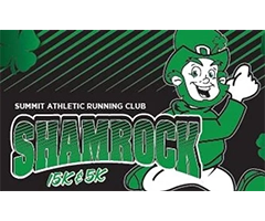 Summit Athletic Running Club Shamrock 5K & 15K logo on RaceRaves