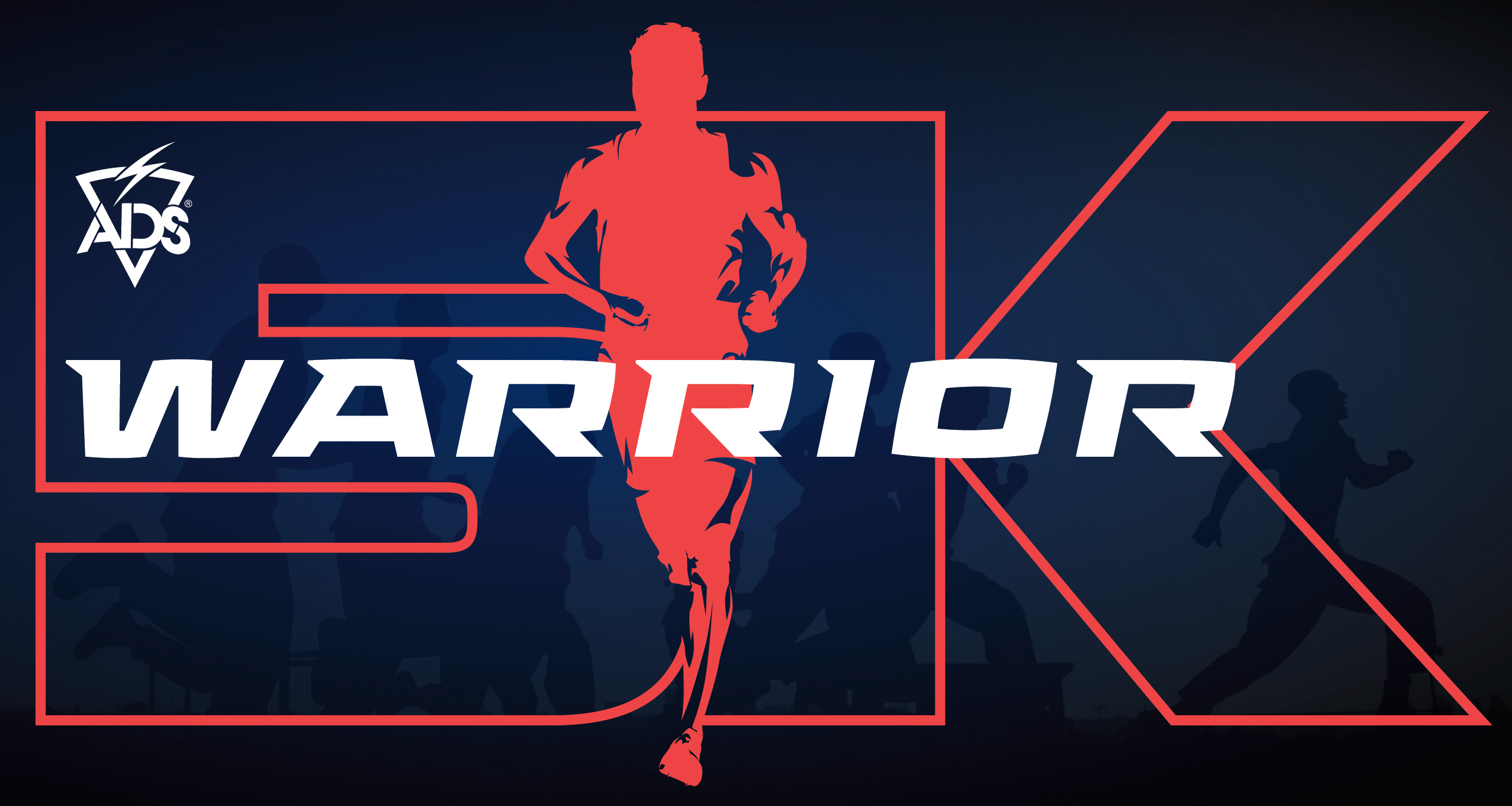 ADS Warrior East 5K logo on RaceRaves