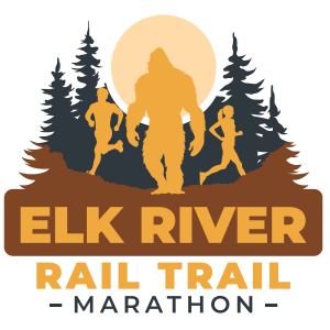 Elk River Rail Trail Marathon & Half Marathon logo on RaceRaves