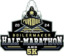 Purdue Boilermaker Half Marathon & 5K logo on RaceRaves