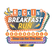 Step Up for the Arc Somerset 5K logo on RaceRaves