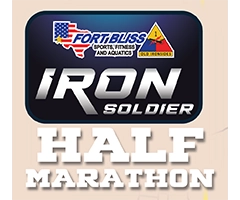 Fort Bliss Iron Soldier Half Marathon logo on RaceRaves