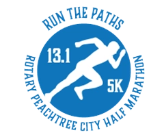 Rotary Peachtree City Half Marathon & 5K (Rotary PTC Half) logo on RaceRaves