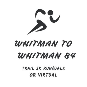 Whitman To Whitman 84 Trail 5K logo on RaceRaves