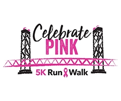 Celebrate Pink 5K logo on RaceRaves