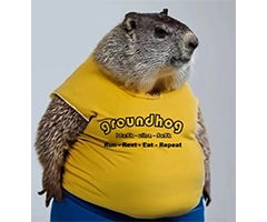 Groundhog Ultra 10x5K 50K logo on RaceRaves
