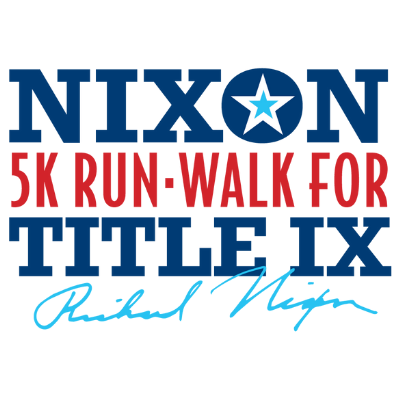 Nixon 5K for Title IX logo on RaceRaves