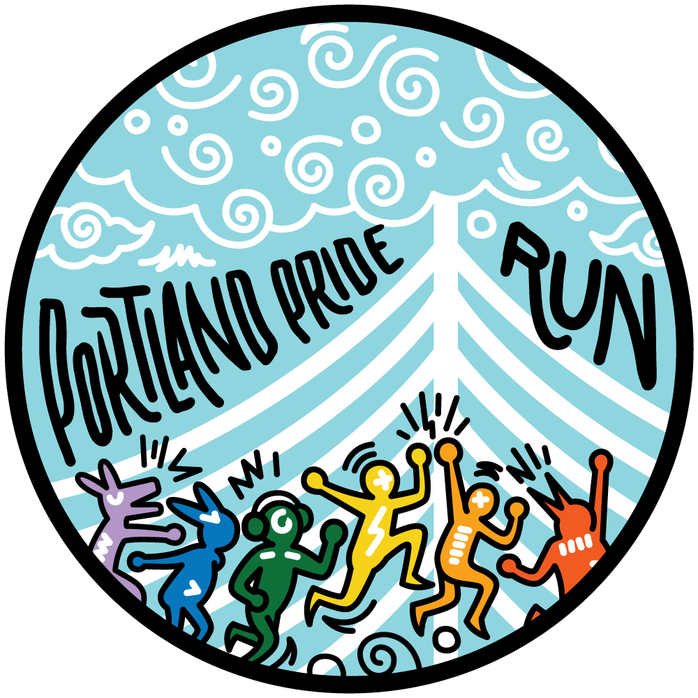 PDX Pride Run logo on RaceRaves