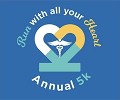 Run With All Your Heart 5K logo on RaceRaves