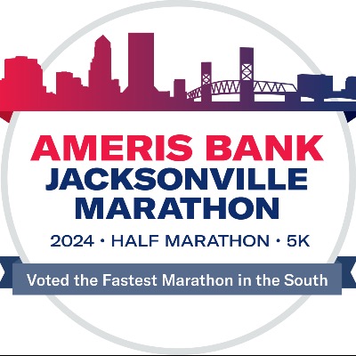 Jacksonville Marathon, Half Marathon & 5K logo on RaceRaves