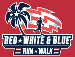 Red, White & Blue 5K logo on RaceRaves