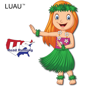 US Road Running Luau Half Brandenton FL logo on RaceRaves