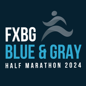 Fredericksburg Blue and Gray Half Marathon logo on RaceRaves