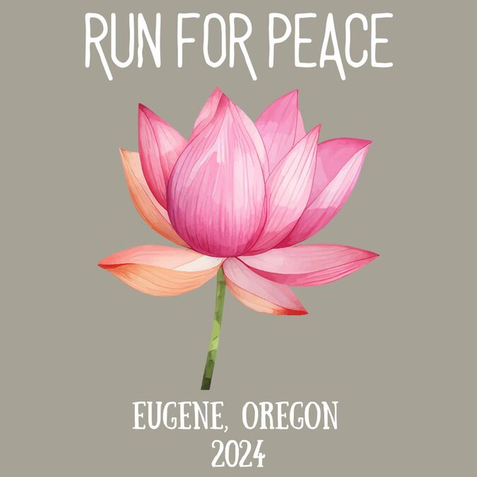 Eugene Peace Run logo on RaceRaves