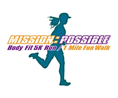 MISSION:POSSIBLE Body Fit 5K logo on RaceRaves