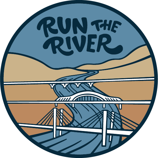 Run the River Marathon logo on RaceRaves