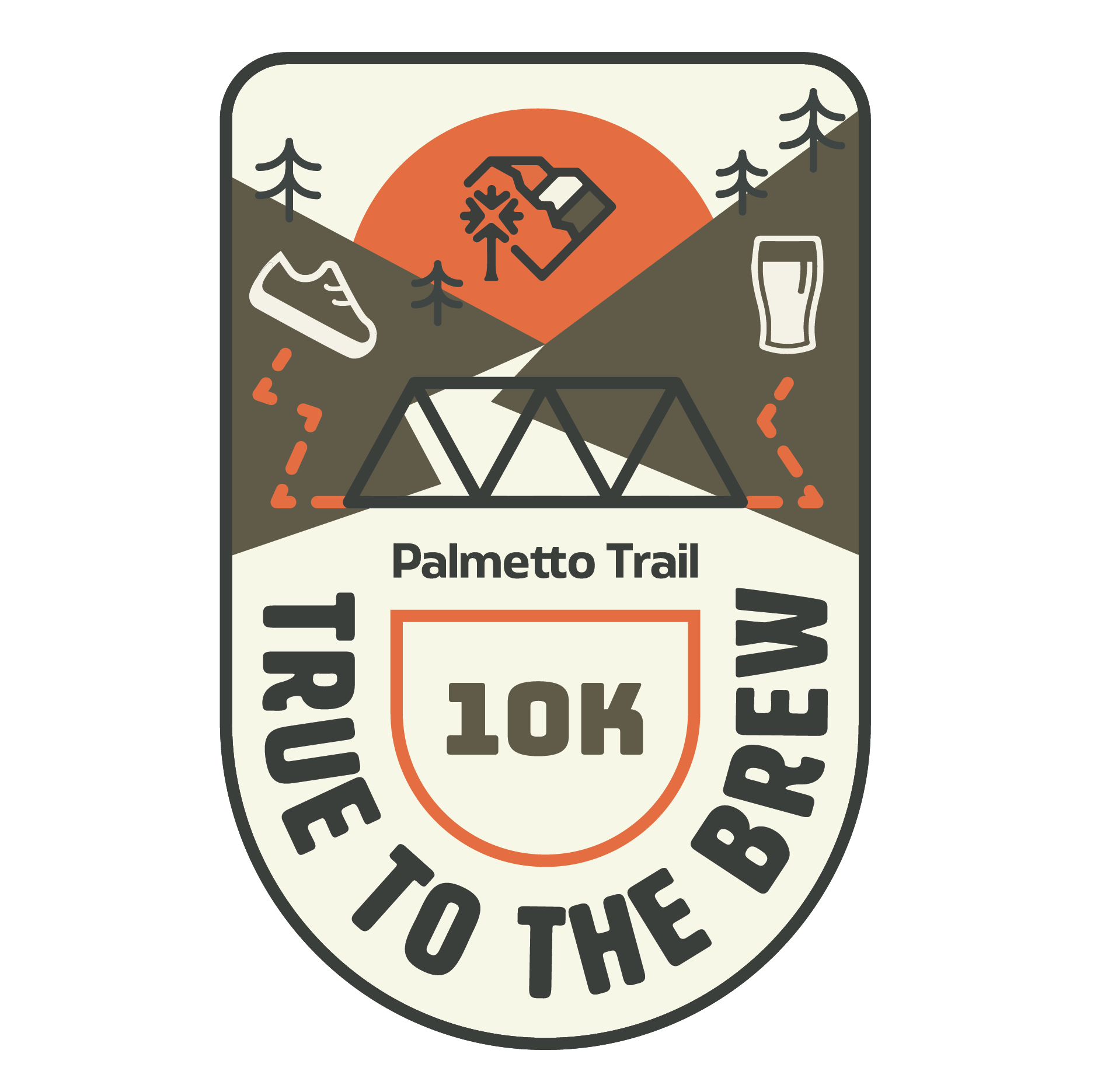 True to the Brew 10K logo on RaceRaves