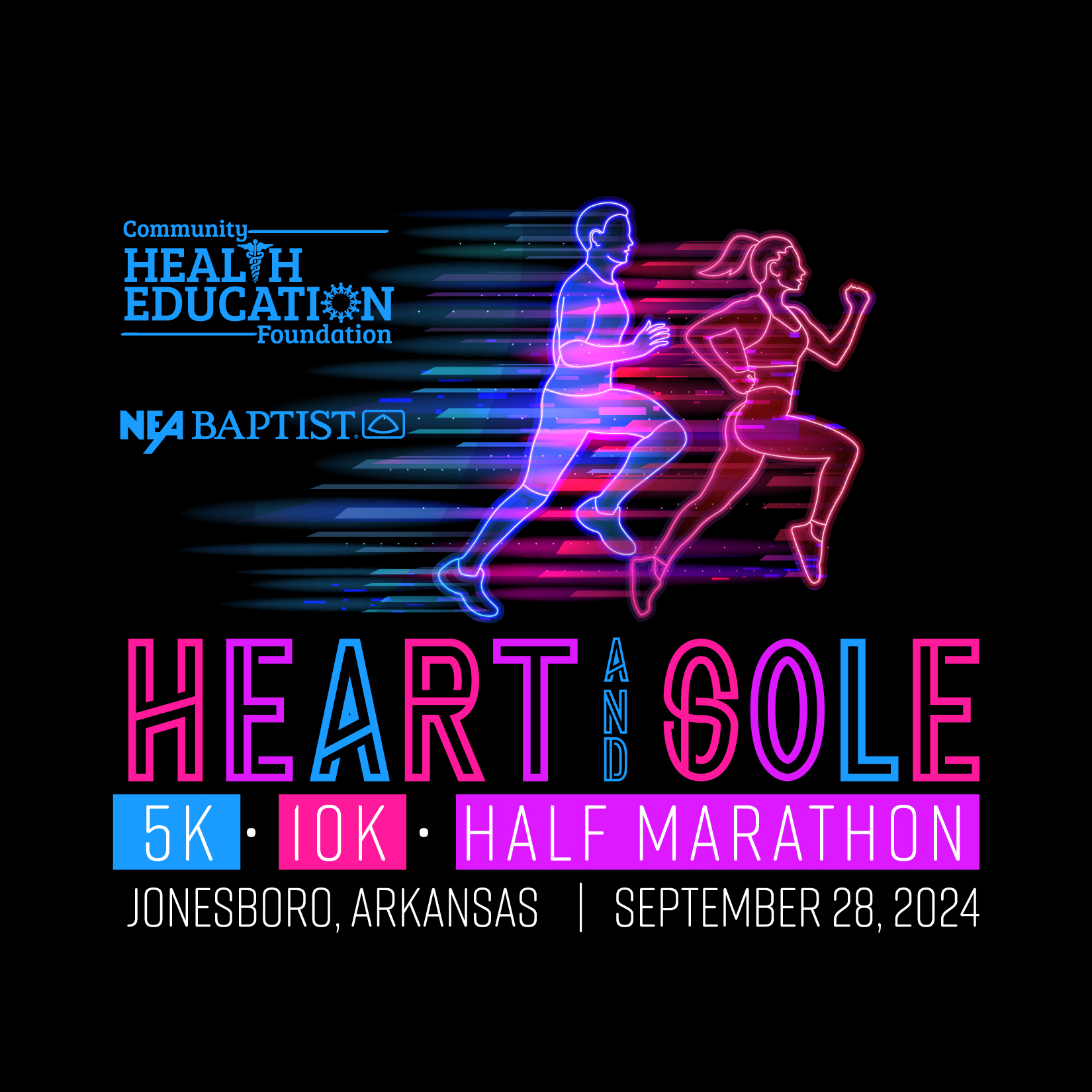 Heart & Sole Half Marathon, 10K & 5K (AR) logo on RaceRaves