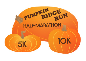 Pumpkin Ridge Run Half Marathon, 10K & 5K logo on RaceRaves