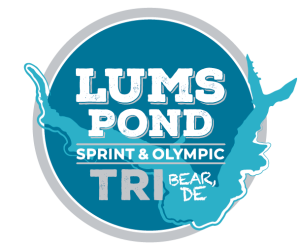 Lums Pond Triathlon logo on RaceRaves