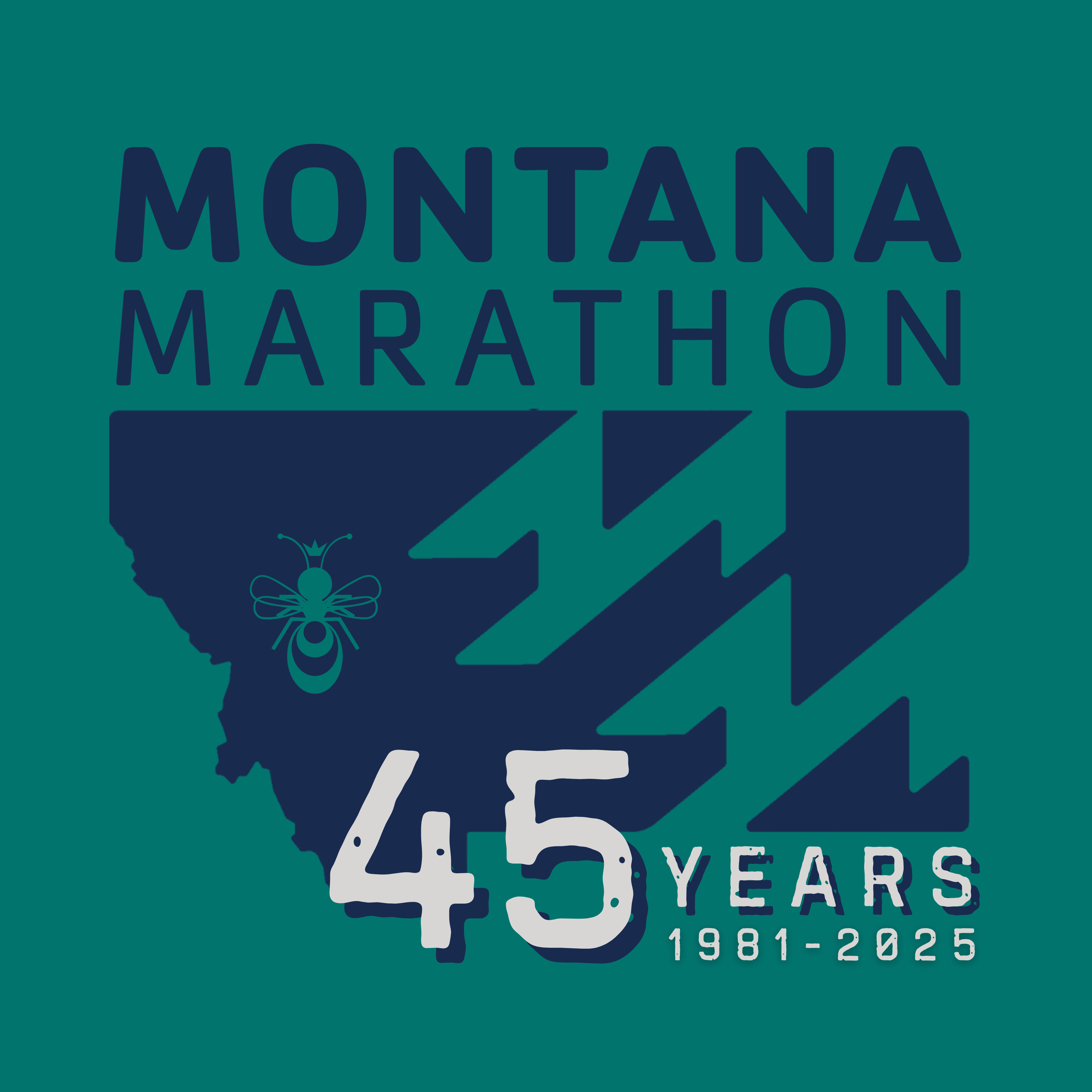 Queen Bee Montana Marathon & Half Marathon logo on RaceRaves