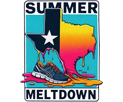 Summer Meltdown Half Marathon San Antonio logo on RaceRaves